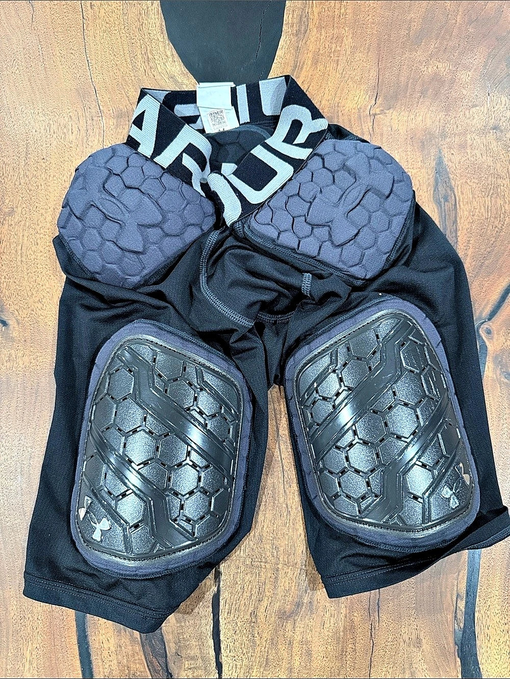 Under Armour Gameday Armour Pro Heatgear  5-Pad Girdle Black Small